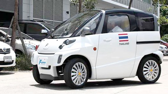 Thái Lan trợ cấp 15.000 baht (475USD)/xe khi khách hàng ưu tiên dùng xe điện